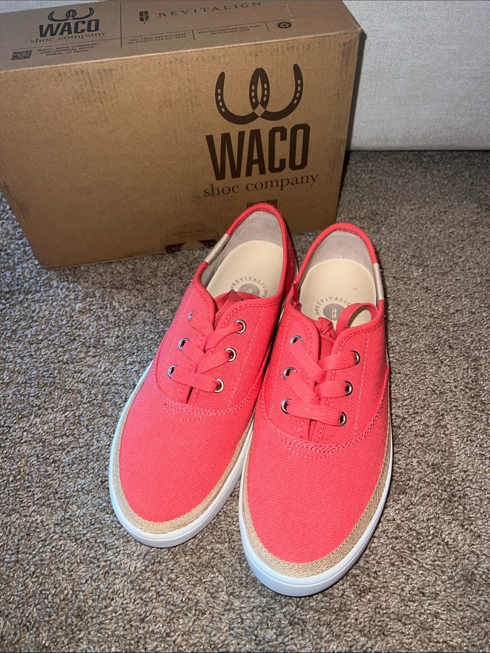 Revitalign Aster Sneaker in Watermelon
